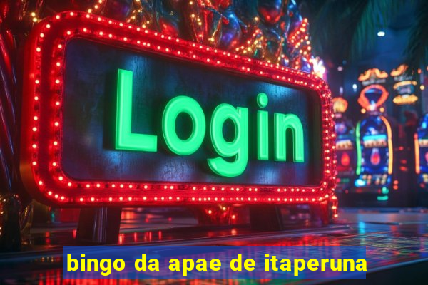 bingo da apae de itaperuna